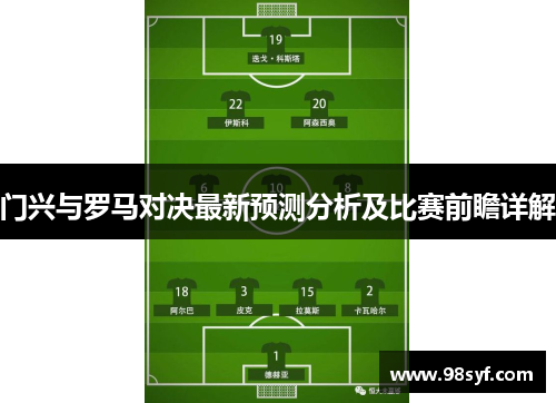 门兴与罗马对决最新预测分析及比赛前瞻详解