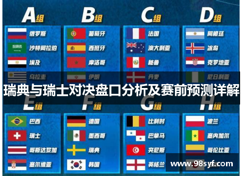 瑞典与瑞士对决盘口分析及赛前预测详解